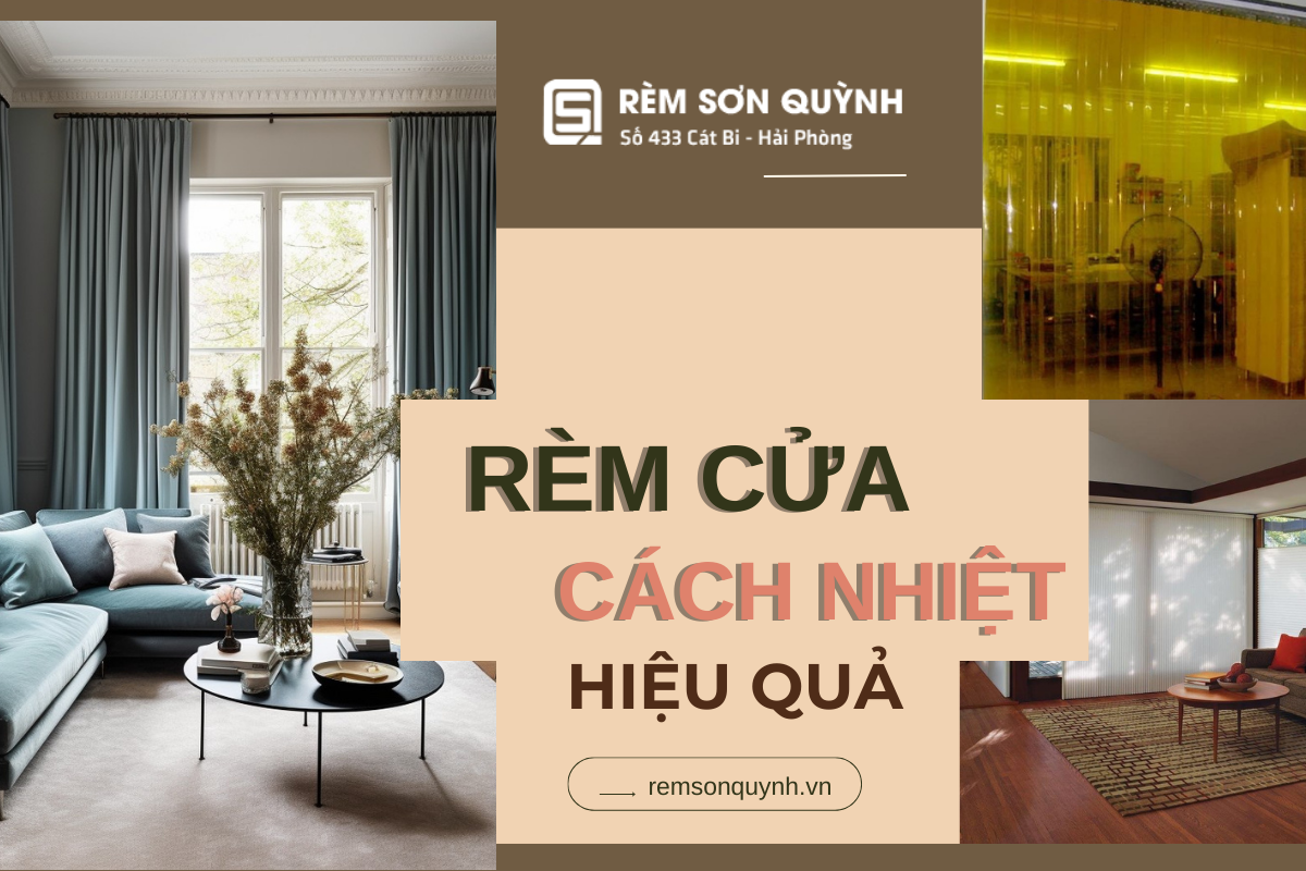 rèm ngăn lạnh đẹp Sơn Quỳnh